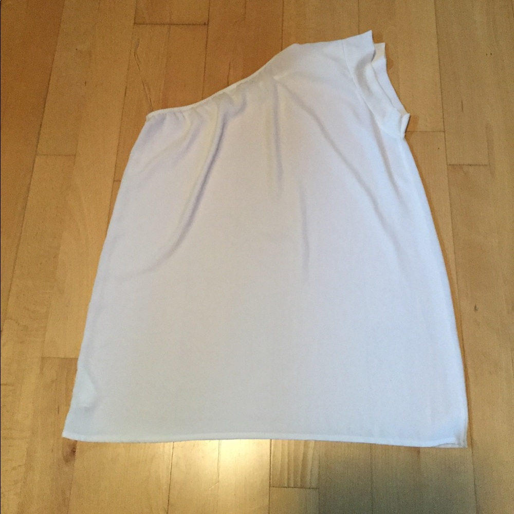 One shoulder blouse
